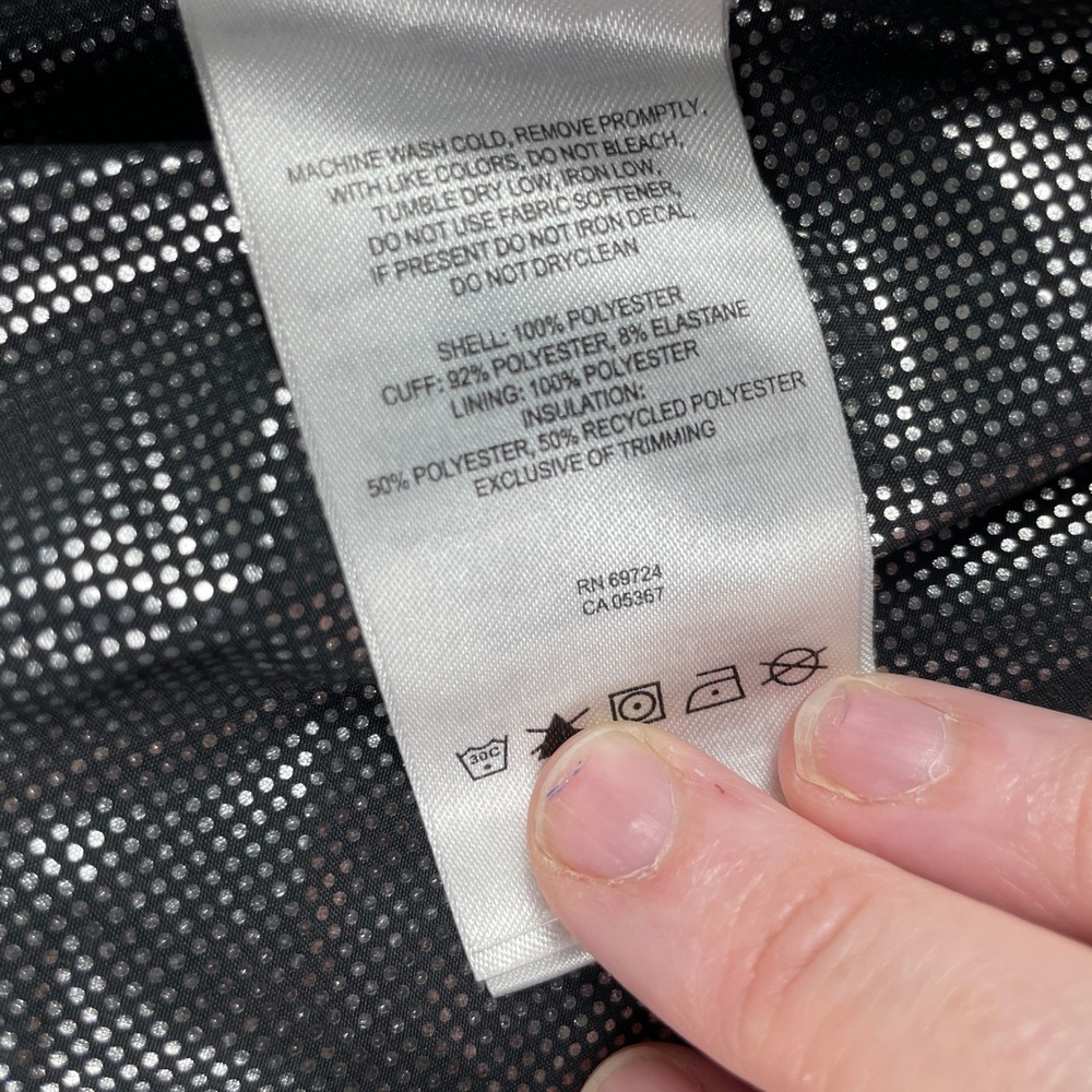 Columbia Puffer Jacket Womens 1X Purple Omni-Heat Interchange Quilted Full Zip - Picture 11 of 13